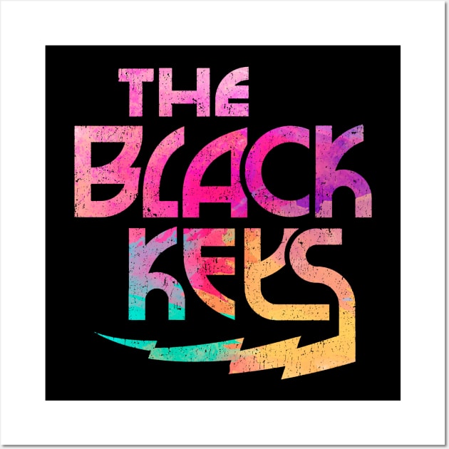 BLACK KEYS LOGO Wall Art by mugiwarastore77